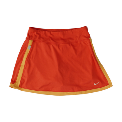 Coral Color Block Mini Skort