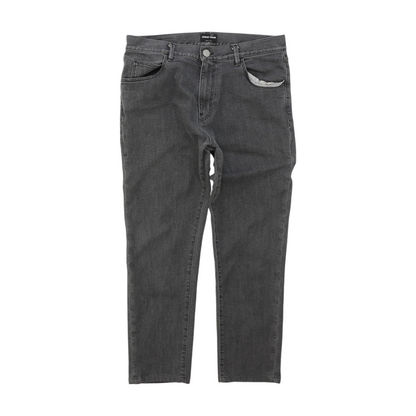 Gray Regular Jeans