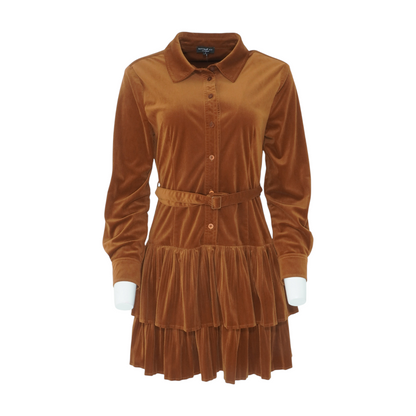 Rust Mini Dress