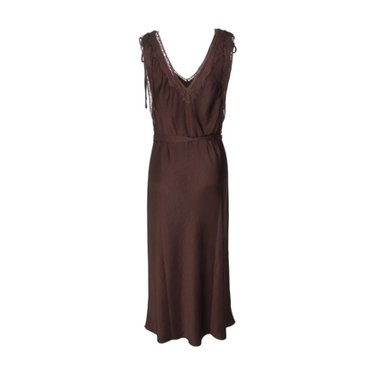 Brown Midi Dress