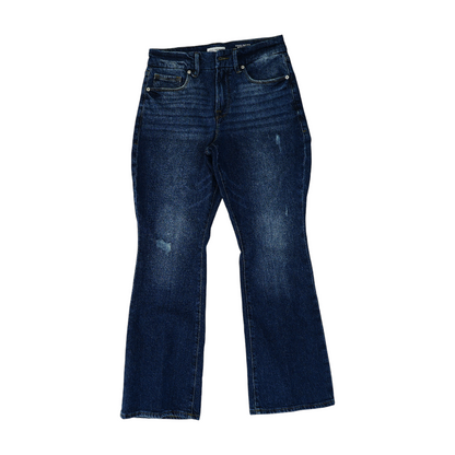 Navy Petite Bootcut Jeans