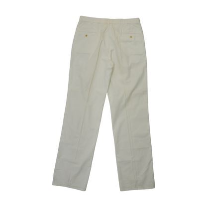 White Regular Pants