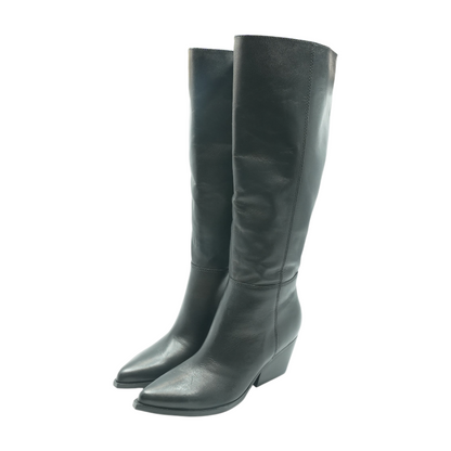 Black Knee-High Boots