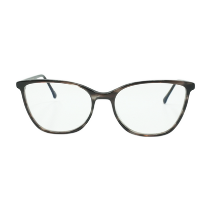 Brown Black Hon Square Prescription Eyewear