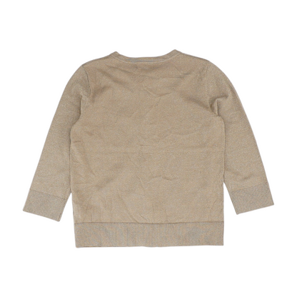 Cable & Gauge Brown Cardigan Sweater – Image 2
