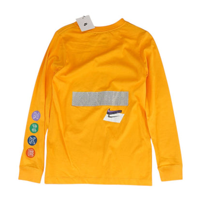 Orange Graphic Crewneck T-Shirt