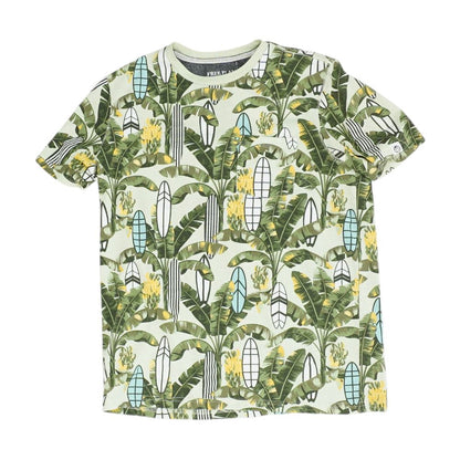 Green Tropical Crewneck T-Shirt