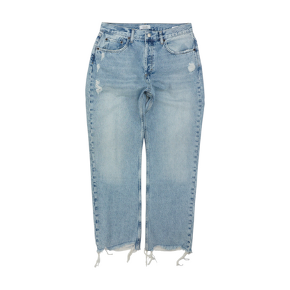 Blue Striped Jeans