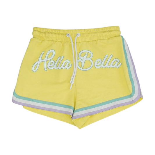 Yellow Active Shorts
