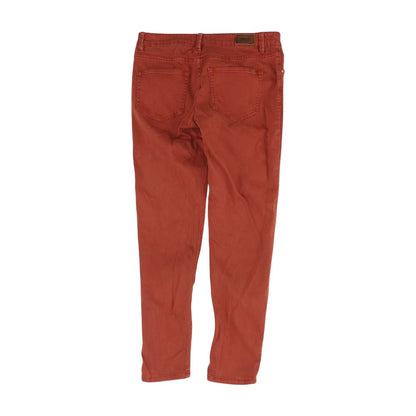 Rust Solid Five Pocket Pants