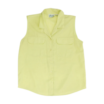 Green Button Down