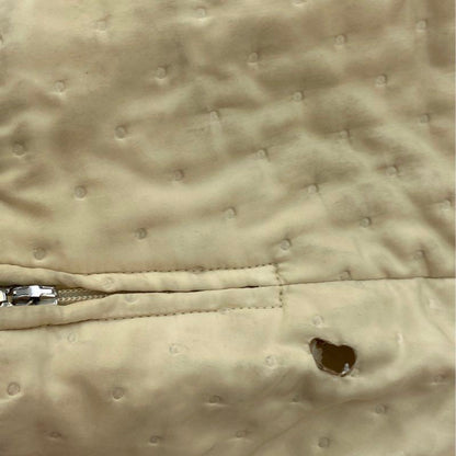 Vintage Beige Solid Lightweight Jacket