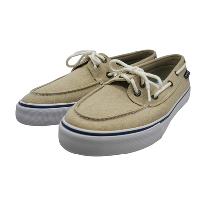 Beige Lace-Up Casual Shoes