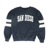 Navy Solid Sweatshirt Pullover