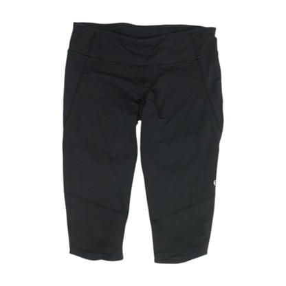 Black Active Cropped Leggings