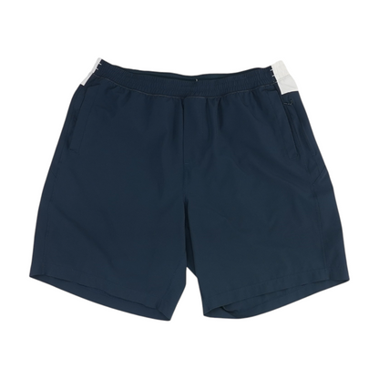 Navy Color Block Active Shorts