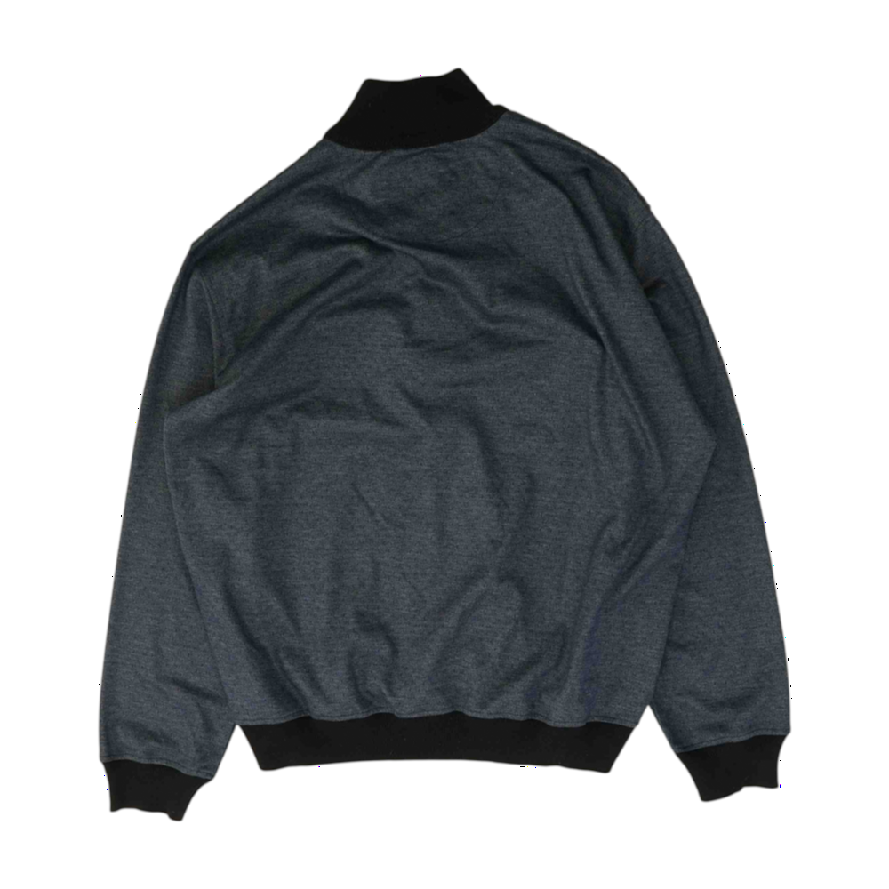 Navy Solid 1/4 Zip Pullover