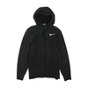 Black Solid Active Jacket