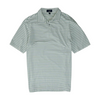 Green Striped Short Sleeve Polo