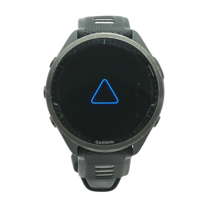 44mm Forerunner 965 Black Smartwatch Black Band S/M