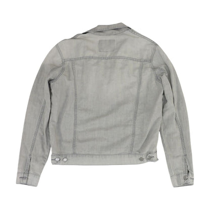 Gray Denim Coat