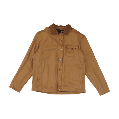 Brown Solid Jacket