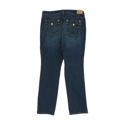 505 Navy Straight Jeans