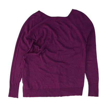 Purple Pullover Sweater