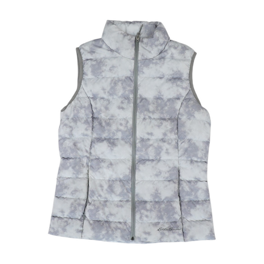 Gray Tie-Dye Active Vest