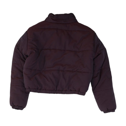 Burgundy Puffer Jacket