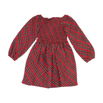 Red Plaid Dress