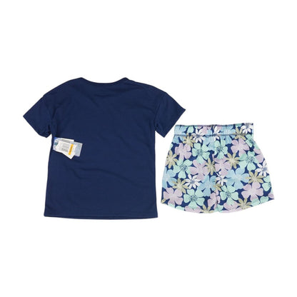 Navy Floral Set