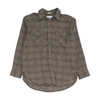 Brown Plaid Button Down