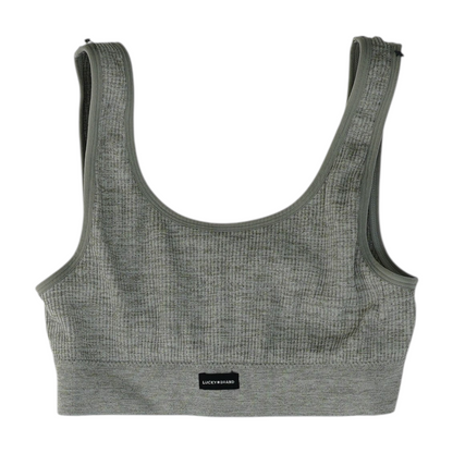 Gray Sports Bra