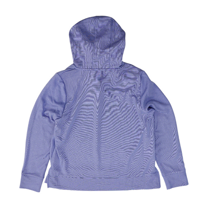 Purple Striped Hoodie Pullover