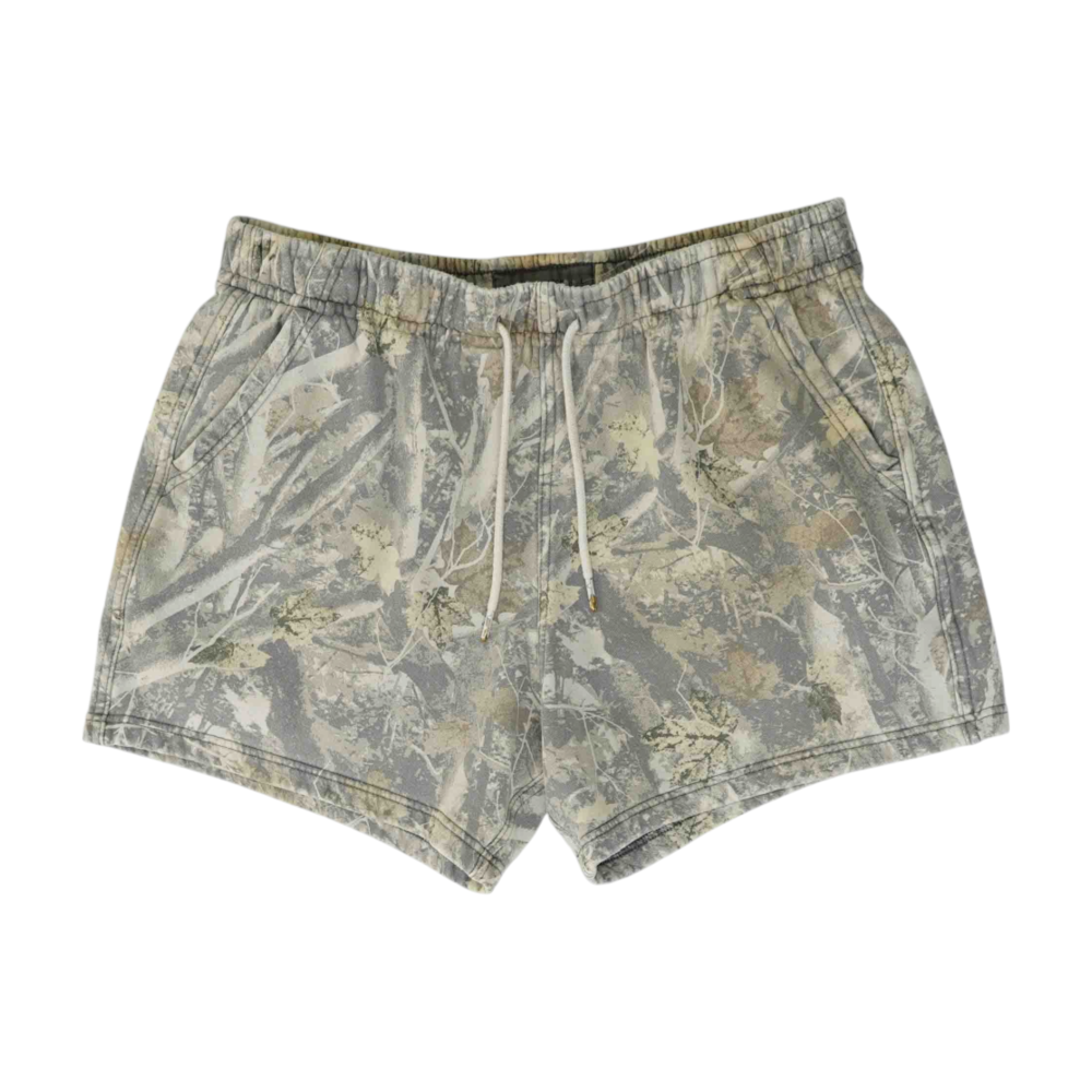 Brown Camo Active Shorts