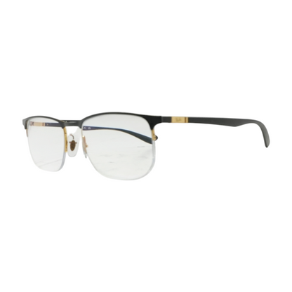 Black RB 6513 Browline Prescription Eyewear