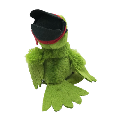 Pirate Parrot Magnetic Shoulder Plush