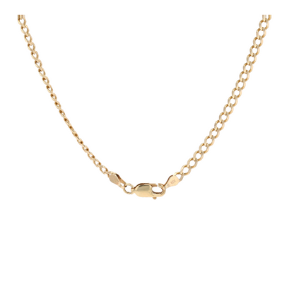 14K Yellow Gold Chain Necklace