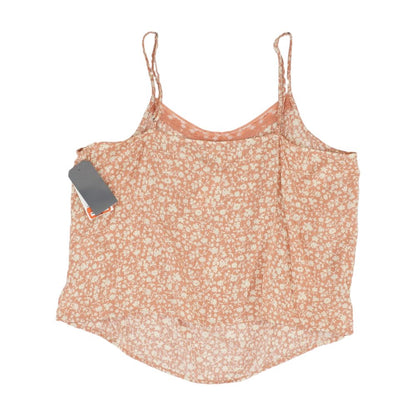 Pink Floral Tank T-Shirt