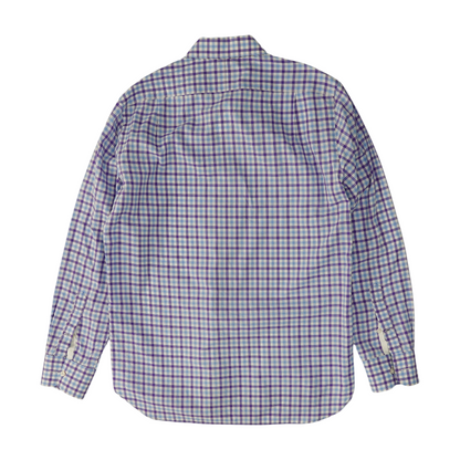 Multi Check Long Sleeve Button Down