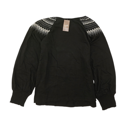 J.Jill Black Blouse – Image 2