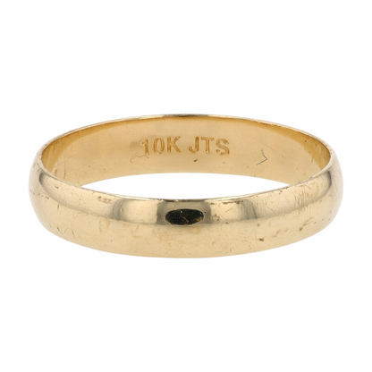 10K Yellow Gold Band Ring