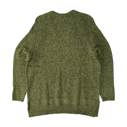 Green Tall Pullover Sweater