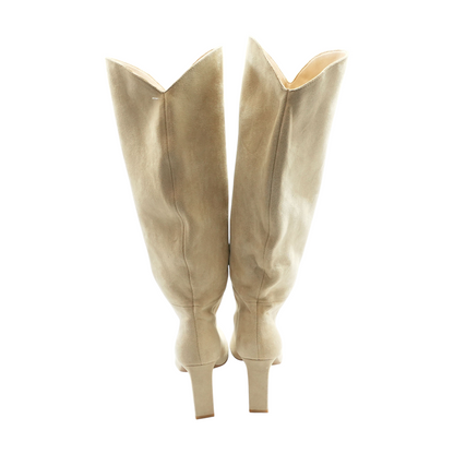 Beige Boots