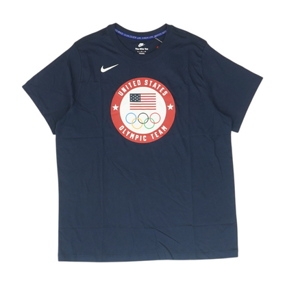 Navy Graphic Active T-Shirt