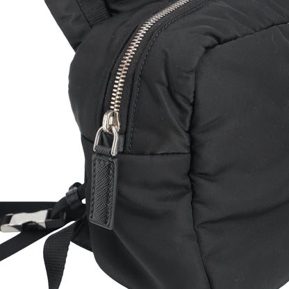 Prada x Adidas Black Small Hooded Re-Nylon Backpack