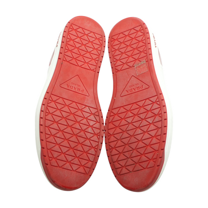 Red Downtown Leather Sneakers