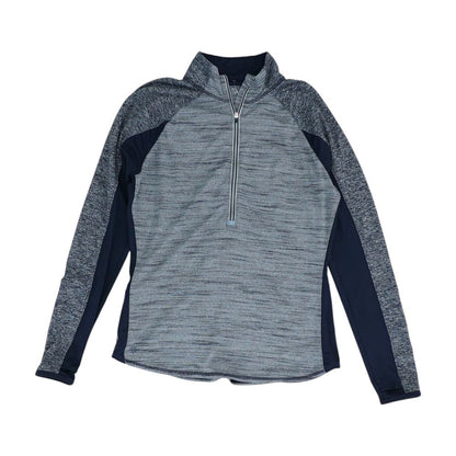 Blue 1/4 Zip Pullover