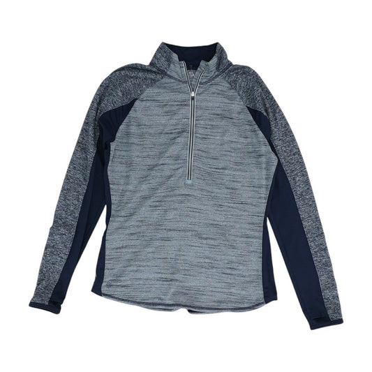 Blue 1/4 Zip Pullover
